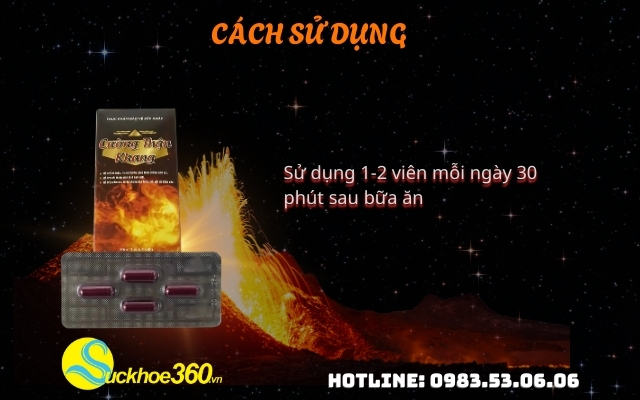 Hướng dẫn sử dụng Cường Thận Khang: