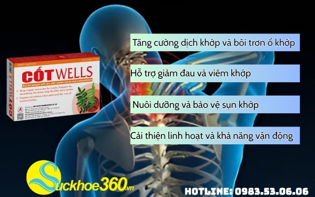 Lợi Ích Của Cốt Wells Hộp 20 Viên