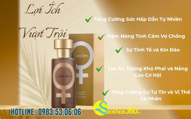 Khám Phá Lợi Ích Vượt Trội Của Nước Hoa Kích Thích Attractant Luer Him