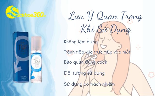 Hướng Dẫn Sử Dụng Nước Hoa Kích Thích Sexy Trap For Him