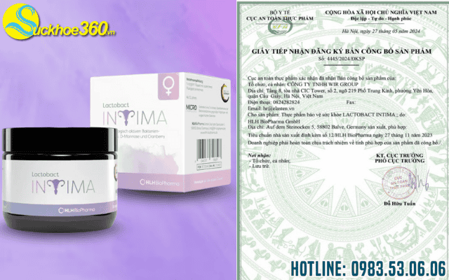 Lactobact Intima có tốt không?