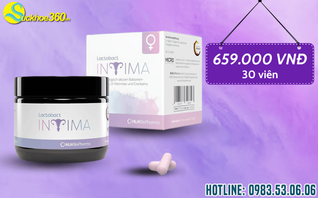 Lactobact Intima giá bao nhiêu (Hộp 30 viên)