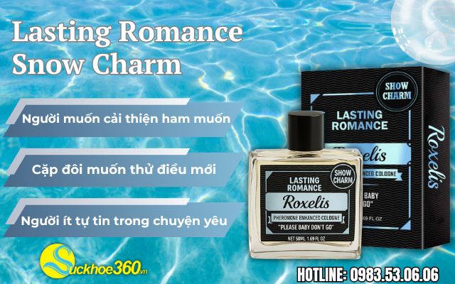 đối tượng sử dụng Lasting Romance Show Charm