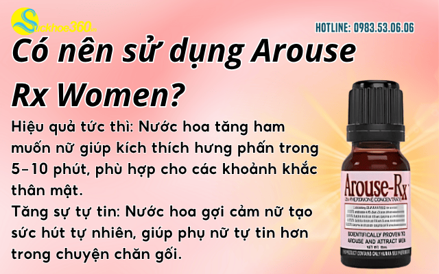 Arouse Rx Women có nên sử dụng