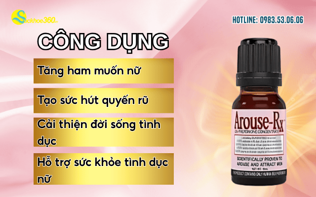 Arouse Rx Women công dụng