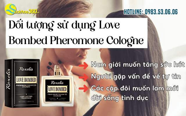 Love Bombed Pheromone Cologne đối tượng sử dụng