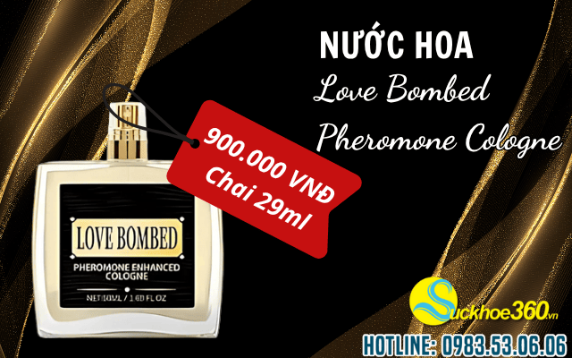 Love Bombed Pheromone Cologne giá bao nhiêu