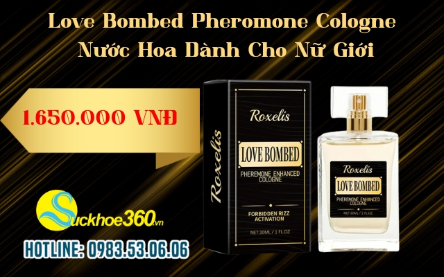 Mua Love Bombed Pheromone Cologne ở đâu chính hãng và giá bao nhiêu?