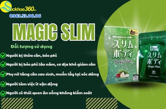 Đổi tượng sử dụng Magic Slim