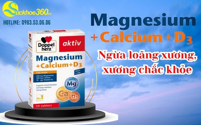 Viên uống Magnesium Calcium D3 là gì?