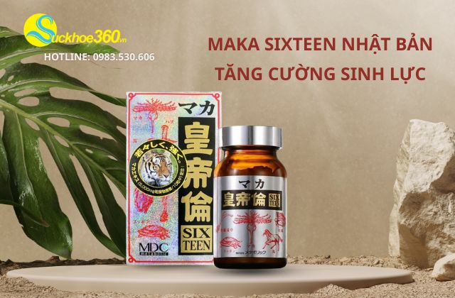 Thông tin về viên uống Maka Sixteen