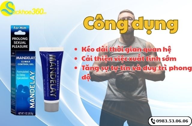 Công dụng của Gel Mandelay