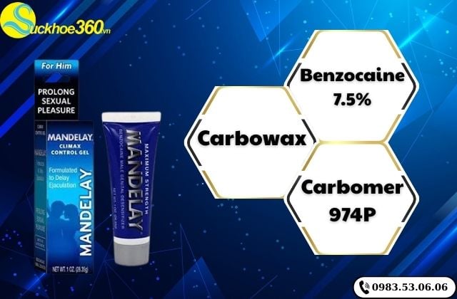 Thành phần chính của Gel Mandelay
