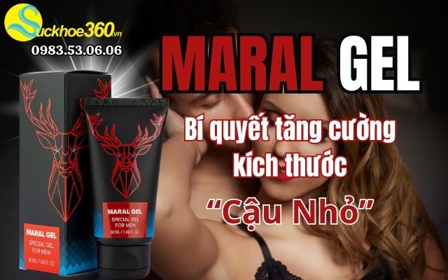 Maral Gel - Giúp tăng kích thước và kéo dài thời gian quan hệ