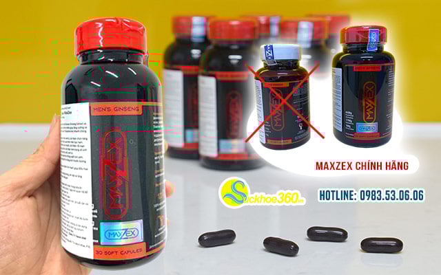 Cách nhận biết Maxzex chính hãng