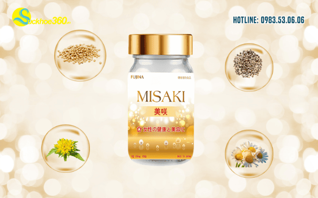 Viên uống Misaki Fujina thành phần