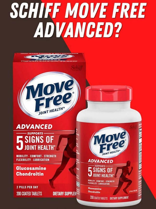 Move Free Joint Health - Hỗ trợ giảm đau nhức khớp, chống viêm khớp
