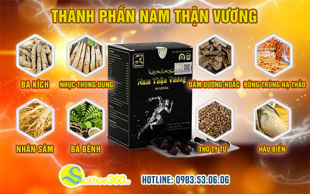 Thành phần của Zig Natural Nam Thận Vương