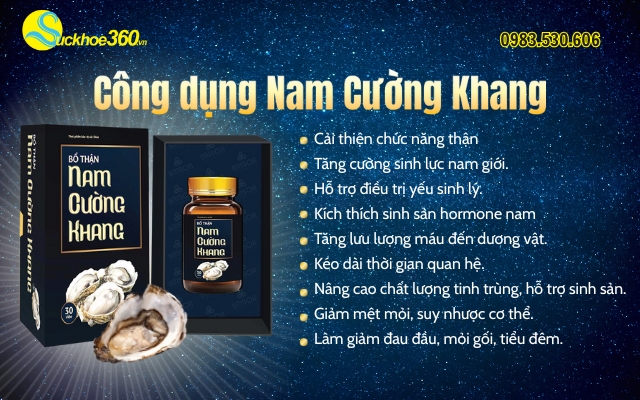 Tác dụng Nam Cường Khang