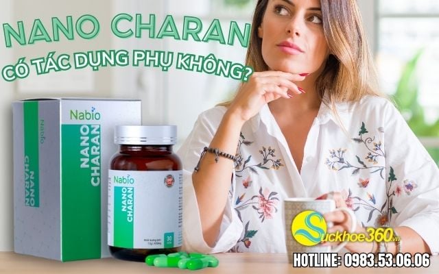 Nano Charan có tác dụng phụ không