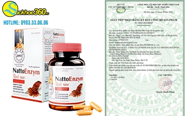 Tại sao viên uống NattoEnzym Red Rice được nhiều người lựa chọn