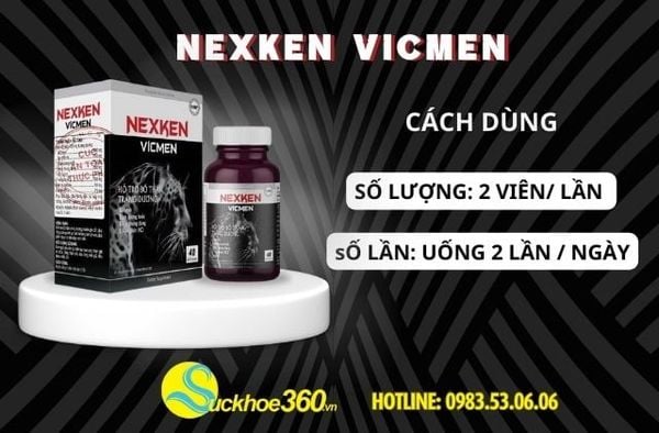 hướng dẫn sử dụng Nexken Vicmen