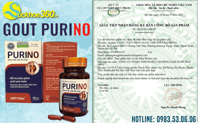 Viên uống Gout Purino có thật sự tốt không?