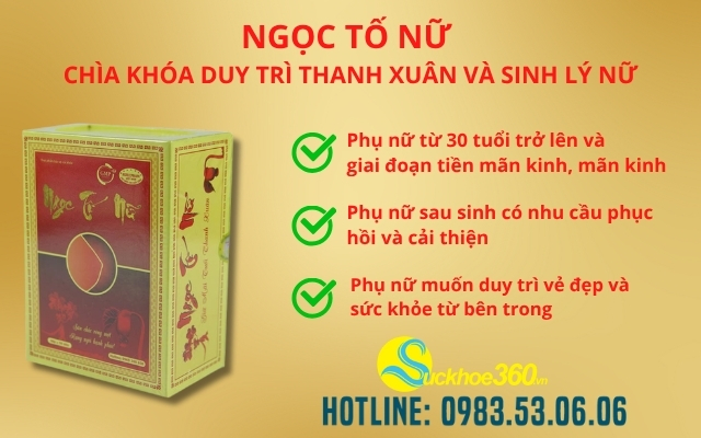 Đối Tượng Nào Nên Sử Dụng Ngọc Tố Nữ?