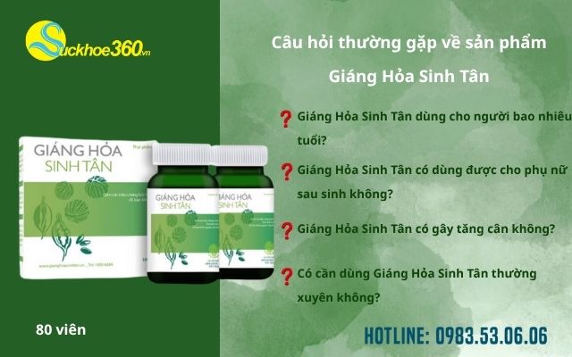 Câu hỏi thường gặp về sản phẩm Giáng Hỏa Sinh Tân