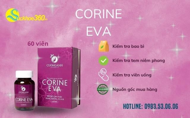 Nhận biết Corine Eva thật giả ?