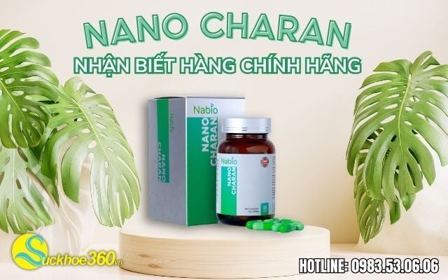 Nano Charan nhận biết chính hãng
