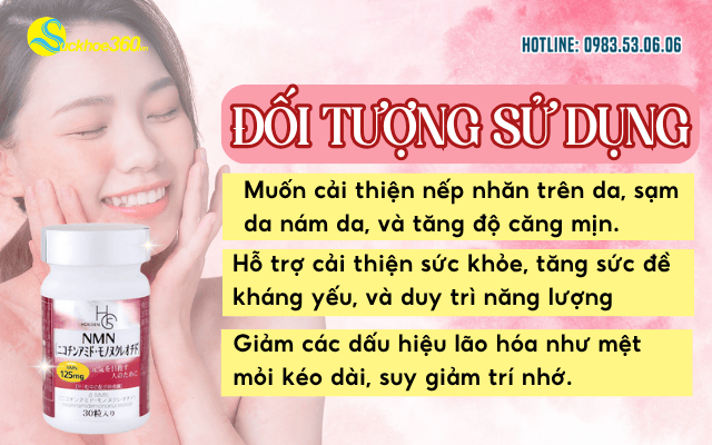 NMN Hokoen Nhật Bản đối tượng sử dụng