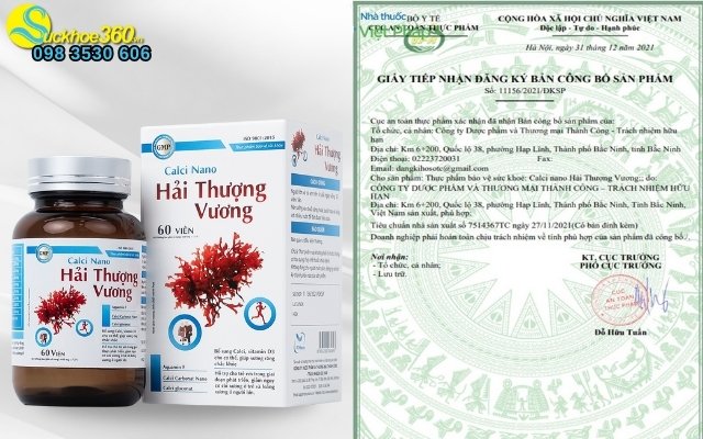 Calci Nano Hải Thượng Vương có tốt không?