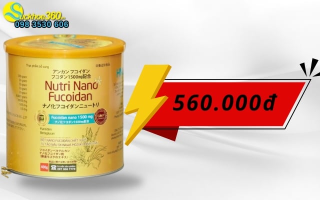 Giá Của Nutri Nano Fucoidan