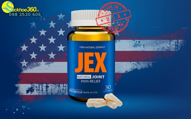 Xuất xứ của Jex Natural Joint Pain Relief