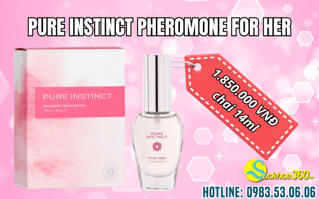 Nước hoa Pure Instinct Pheromone for Her giá bao nhiêu?