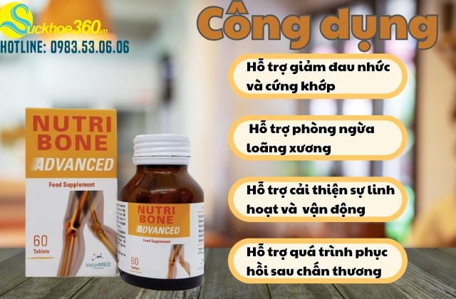 Công dụng Nutri Bone Advanced