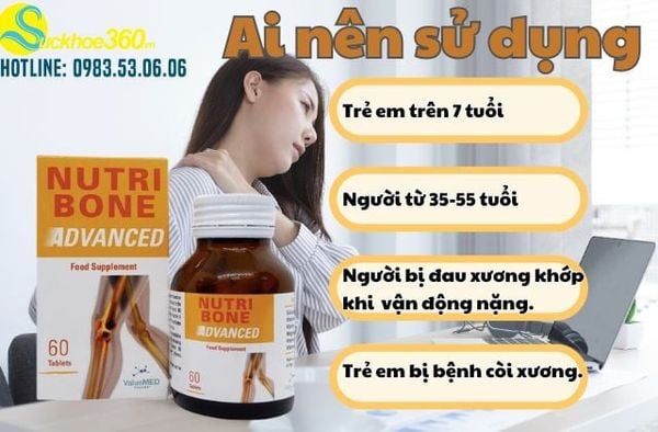 Đối tượng sử dụng Nutri Bone Advanced