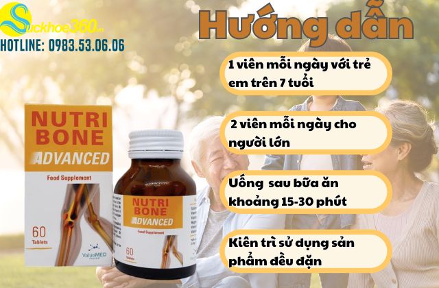 Hướng dẫn sử dụng Nutri Bone Advanced
