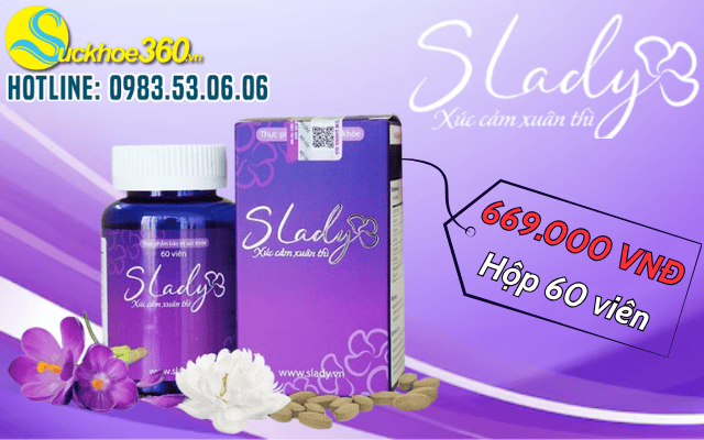 Viên uống nội tiết Slady có giá bao nhiêu?