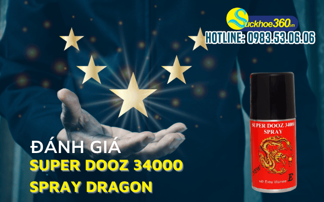đánh giá Super Dooz 34000 Spray Dragon có tốt không