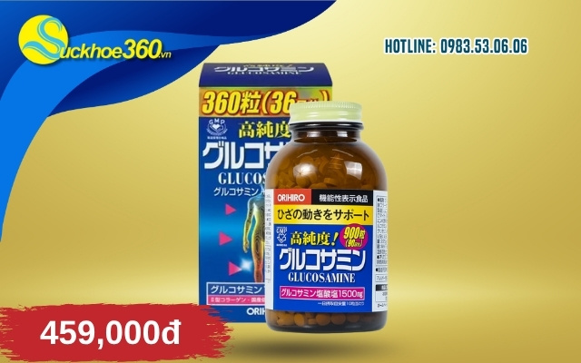 Orihiro Glucosamine 1500mg giá bao nhiêu?