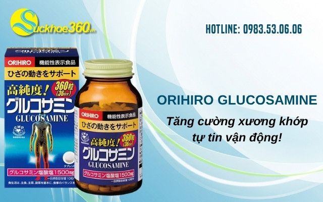 Orihiro Glucosamine 1500mg là gì?