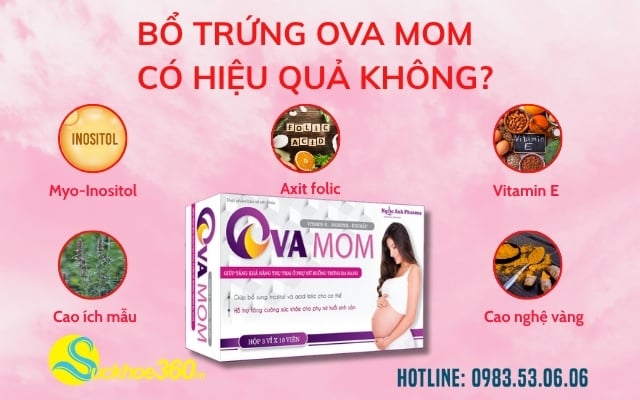 Thành phần chuyên biệt của Ova Mom