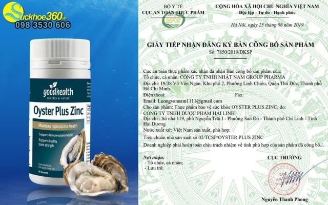 Oyster Plus Zinc có tốt không?