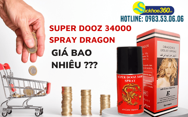Super Dooz 34000 Spray Dragon giá mua bao nhiêu