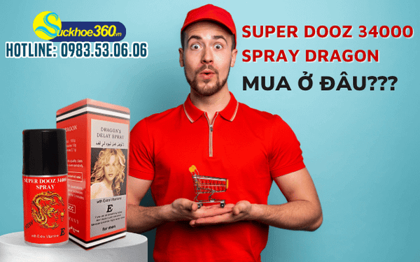 Super Dooz 34000 Spray Dragon mua ở đâu