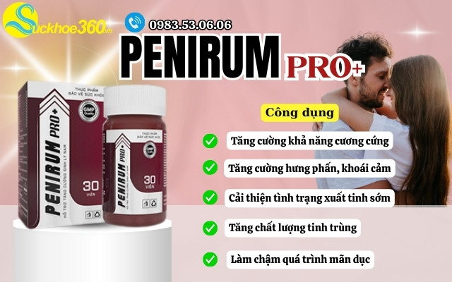 Penirum Pro+ có những công dụng gì?