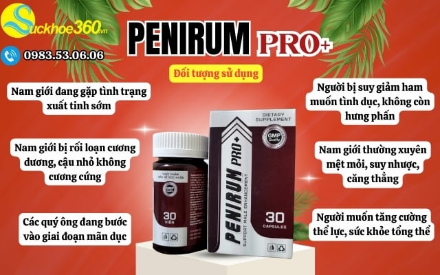 Đối tượng nào nên sử dụng Penirum Pro+