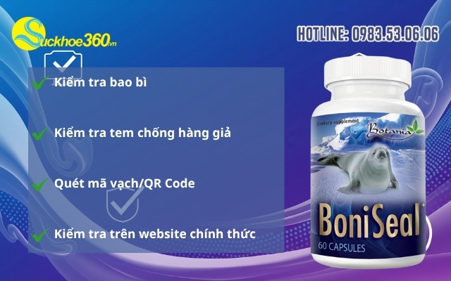 Cách phân biệt sản phẩm BoniSeal thật giả